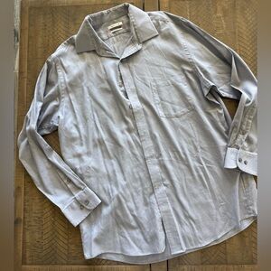 Van Heusen Light Blue Long-Sleeve Dress Shirt